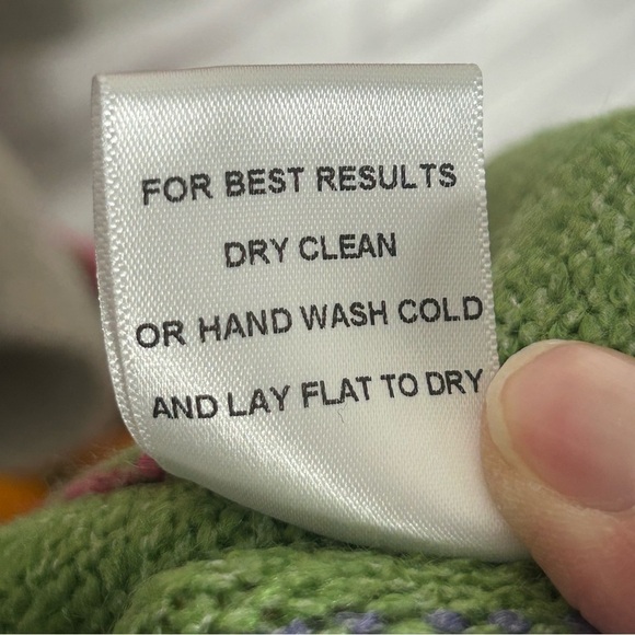 Stitches & Stripes Ultra Soft Multi Colored Striped Duster Cardigan Waist tie - Picture 14 of 16